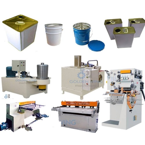 Tin Can Packaging Machine Chemical Using Tinplate Can Body Making Machine Factory