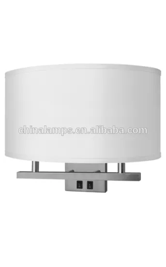 Lighting fixtures for wall hilton hotel furniture for sale power outlets charge sigle head wall light for Canada motel furniture