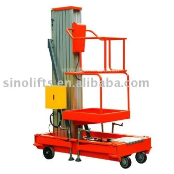 Mobile hydraulic vertical lift