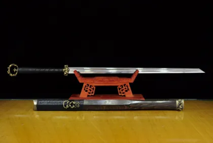 Bronze-mounted Han Dynasty Dao with ring Head