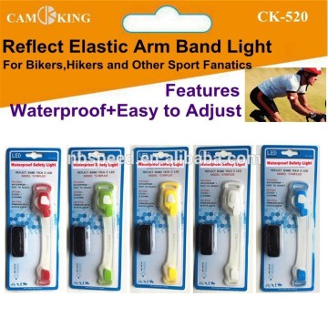 Arm Band light with elastic strap for biker