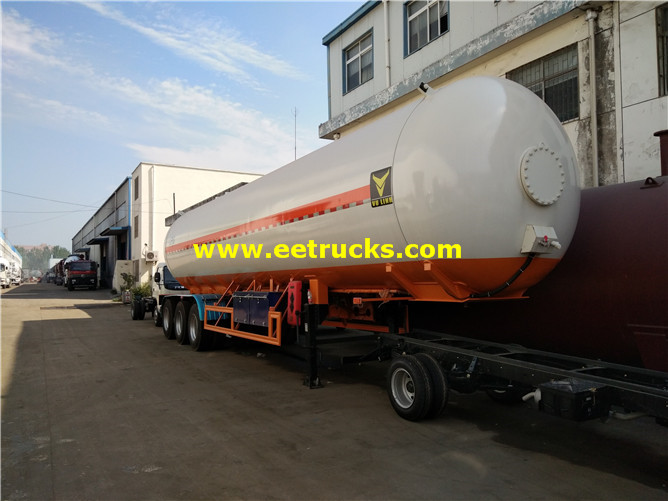 56000 Litres 24T LPG Road Tank Trailers