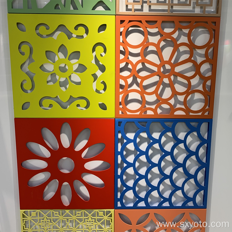 Different Designs Bended ​Aluminum Perforated Sheet