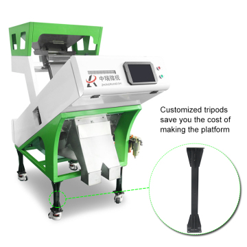 Customizable 2020 Wesort Thailand Company's New Rice Grain Grading and Color Sorting Machine with Advanced CCD Technology