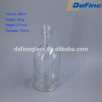 400ml Beverage Industrial Use and Wine Use unique shaped wine glass liquor bottles