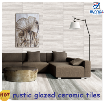 china porcelain wood looking texture rustic tiles, ceramic non slip inkjet glazed porcelain tiles