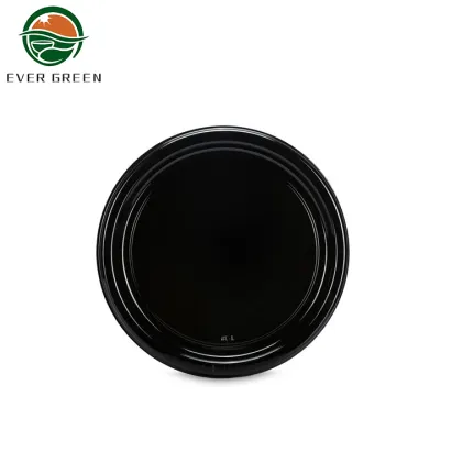 Plastic round cake container box transparent container boxes