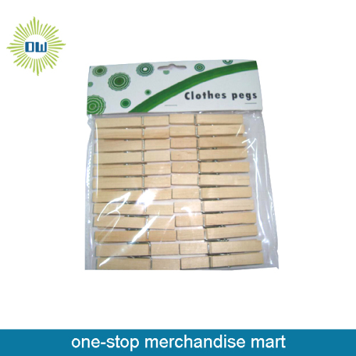 12pcs houten Eco-prettig Clothes-Peg te koop