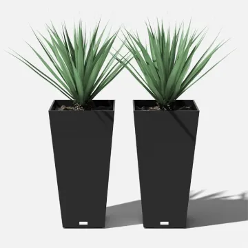 European Style Modern Design Cheap Rattan Flower Pots & Planters