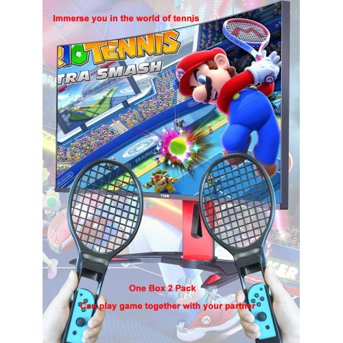 Rakieta tenisowa Nintendo Switch i wiosło do ping-ponga