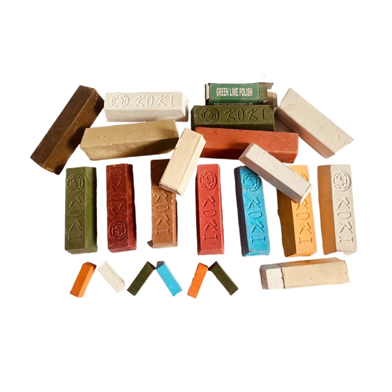 polishing wax set for metal