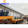 Equipment 100ton multiaxial lowbed trailer forsale