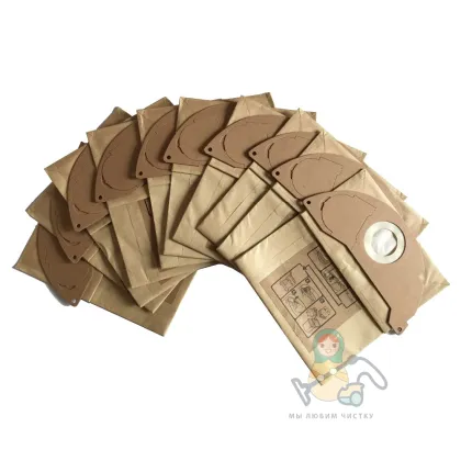 Replacement Karcher filter bags for vacuum cleaner Karcher MV2 IPX4 WD2 WD2.200 A 2000 - A 2099 6.904-322.0 cleaner parts