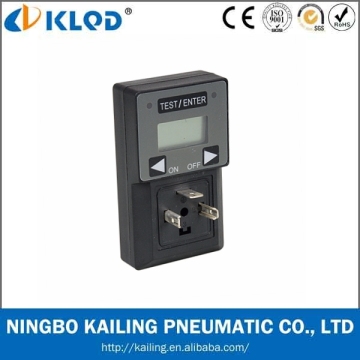 Mini Type Plastic Solenoid Valve Digital Timer