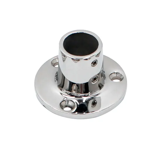 Marine Supplies Stainless Steel 7/8" Boat Hand Rail Stanchion - Yanyu Mirror Polishing Pipe Fittings
