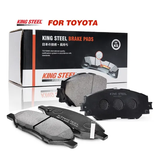 Genuine Quality Semi Metallic Ceramic Auto Brake Pads for Toyota Models