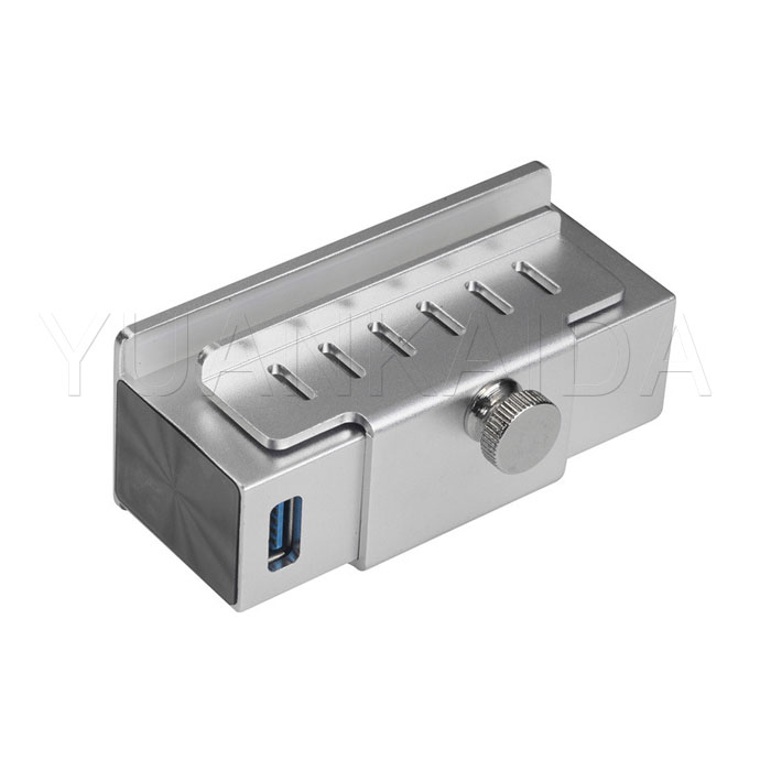 Aluminum 4 Port Usb Hub