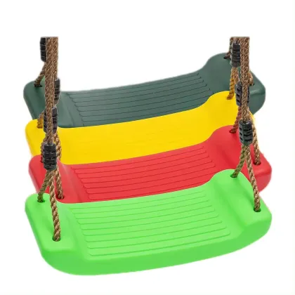 Plastic Playground Swings and Chain for Kids' Backyard Outdoor EVA Swing Set