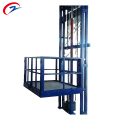 Small Platform Single Guide Rails Cargo Lift