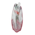Benutzerdefinierte transparente Getränkeverpackung Doypack Stand-Up-Tasche