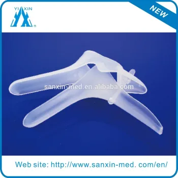 Rack type disposable medical sterile plastic vaginal speculum