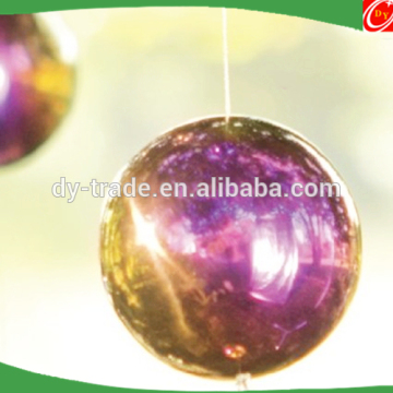 christmas ornaments mirror polished metal stainless steel ball with plating color