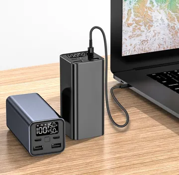 Portable Laptop Power Banks: 20000mAh Fast PD Charging (65W/100W) for Laptop and Mobile Devices