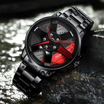 Hot Selling Wholesale Quartz Rotating Waterproof Wrist Watches for Men and Women