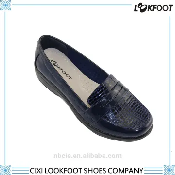 Cixi professional oem manufacturer ladies flat casual shoe