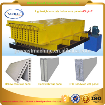 machinery for hollow core slabs
