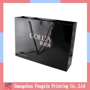 Glossy Laminated Custom Printed Luxury Paper Shopping Bag