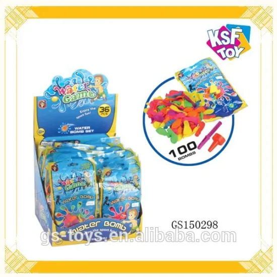 100 PCS Water Bomb Inflatable Outdoor Summer Water Balloon