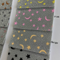 new Cinderella PU leather for glitter leather