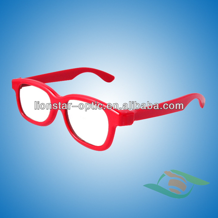 Chromadepth 3d glasses with plastic frame for 3d view (wholesell)