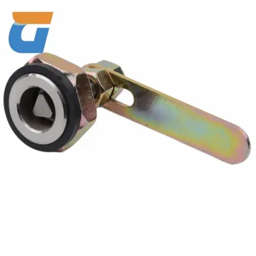 Original Guangri Hitachi Elevator Triangle Lock Core, Hall Door & Landing Door Lock Key - 70mm Accessory