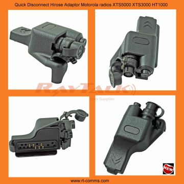Quick Disconnect Hirose Adaptor for Motorola Radios Xts500/Xts3000/Ht1000