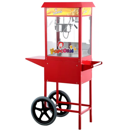 Popcorn Machine Trolley with Wheels