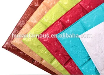 DIY 3D brick wallpaper 3D Stone Design Foam