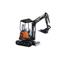 2 Excavator cu crawlere mini