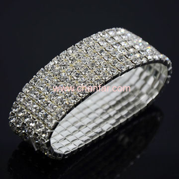 New Design Tensile Alloy Diamond Bracelet For Girlfriend ,wedding bracelet