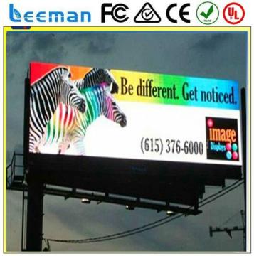 outdoor smd led video board led die casting p10 full color outdoor rental led display