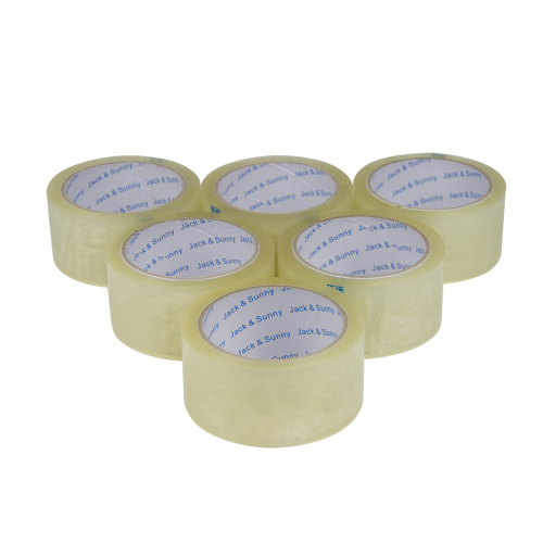 Low noise bopp packing adhesive tape