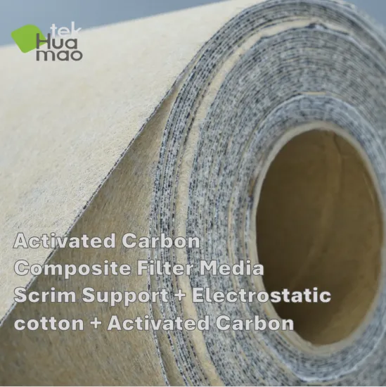 Electrostatic Cotton Activated Carbon Cabin Filter Media
