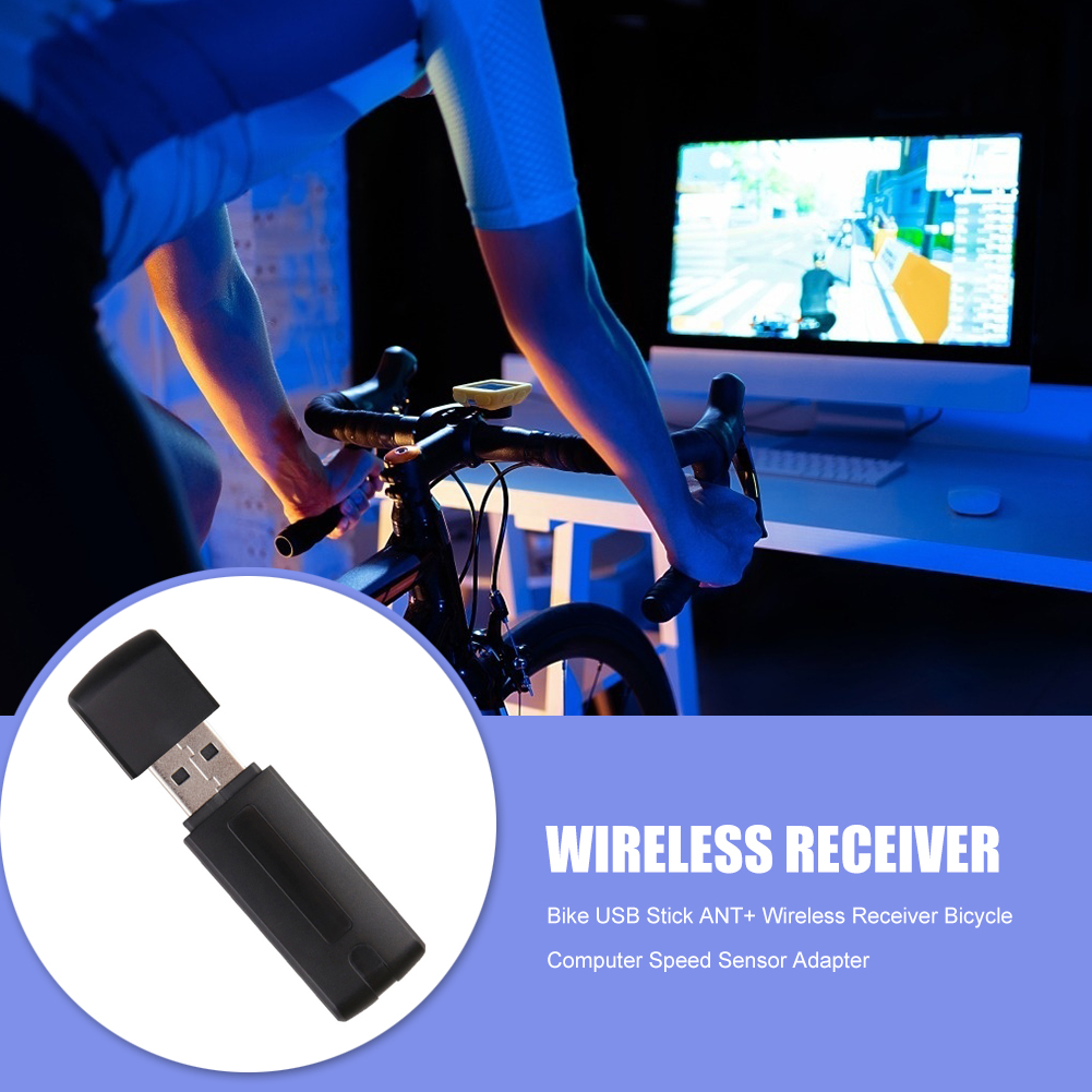thumbnail image 2 of ThinkRider ANT USB Enhanced Transmitter Receiver Compatible Garmin Bicycle Computer ANT Stick Speed Cadence Sensor 2 of 14