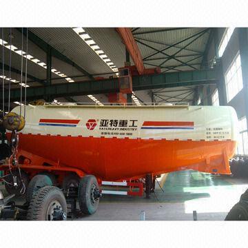 Bulk Cement Tank Trailer with Landing Gear