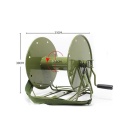 Backpack hand crank pay-off stand reel