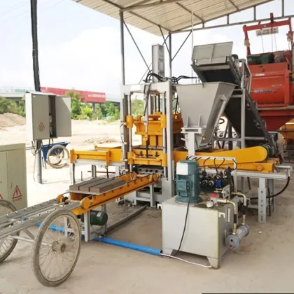 Qunfeng QF400 Brick Block Making Machine