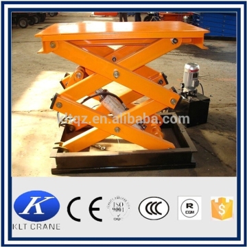 2m fixed stationary scissor lift platform