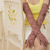 TOP-Selling Industrial High Quality Party Wedding 100% Silk Printing Long Gloves