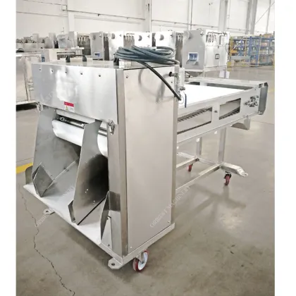 Automatic Multi-Fish Head Cutting and Deheading Equipment - Anchovy Tail Cutter Machine